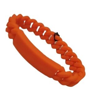 Marc by Marc Jacobs Orange Rubber Bracelet NWT